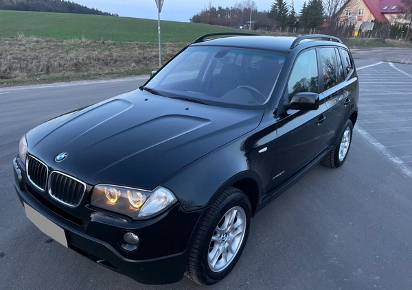 BMW X3 cena 34900 przebieg: 231000, rok produkcji 2008 z Nidzica małe 436